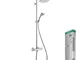 HansGrohe 27185000 Croma 220 Air 1Jet Showerpipe, Cromo