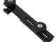 ODOUKEY Double-headed supporto per fotocamera Flash staffa in lega di alluminio removibile...