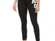 Nike Sportswear Leg-A-See JDI, Leggings a 7/8 Donna, Multicolore (Nero/Bianco), XS (IT 36-...