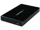 StarTech.Com Box Esterno Universale per Disco Rigido SATA III da 2.5" USB 3.0, Case SSD/HD...