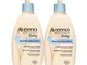 Aveeno Aveeno Baby Bagnetto Testa Piedi, Confezione da 2 x 300 ml