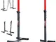 K-Sport: Supporto per bilanciere - Squat Rack caricabile fino a 180 kg I Rack di stoccaggi...