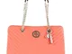 Guess Blakely Large Girlfriend Satchel Coral