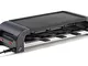 Stöckli Pizza Grill MAX8, Nero, Minipizzas raclettes Aden, 8 Persone 2800.02