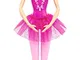 Barbie- Ballerina con tutù-per Sognare in Grande, Colore Rosa, DHM42