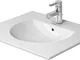 Duravit MöbelWaschbecken Darling New 630 mm, 1 Hahnloch, weiss, 0499630000