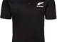 Rùgby Jérsey Maschile,T-Shirt Allenamento Polo Rùgby Home And Away 2019 All Blacks,Magliet...