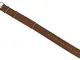 PUREgrey - Cinturino per orologio, 18 mm, in vera pelle, marrone con coulisse e design NAT...