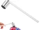 Cortney Spegni Candela per Candele in Acciaio Inox con Manico Lungo, Strumenti per la Cura...