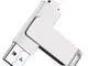 Chiavetta USB USB 3.0 Memory Stick 360° Rotated Design Photo Stick Compatibile per iPhone...