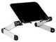 Supporto Libri, Book Stand Holder in Metallo, Book Rest Pieghevole, Portable Supporto Lett...