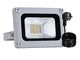 Bellanny Faretto Proiettore LED 10W, 800LM Faretto led esterno, IP65 Impermeabilità -6500K...