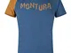 MONTURA - T-Shirt Uomo Cotone Organico Karok - Blu-S