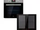 KLARSTEIN Kalahari Delicatessa - Set Forno da Incasso, Forno ad Incasso + Piano Cottura ad...