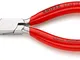 Knipex Pinza Prensile per Meccanica Fine Cromata, Rivestiti in Resina Sintetica 125 Mm 37...