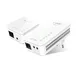 Tenda PW201A+P200 Kit Powerline WiFi, 2.4Ghz 300Mbp su Powerline, 1 Porte Ethernet, Plug a...