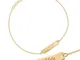 Bracciale in Oro Piastrina Bambino o Bambina Kids Collection Opzione Scatola con Dedica Pe...