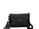 PATRIZIA PEPE BORSA A TRACOLLA IN PELLE 2V8829-A3FH-J2CJ BLACK MOON SAND - MADE IN ITALY