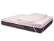 Topper Correttore 140x190cm in Memory Foam Alto 6 cm per Materasso Matrimoniale con Rivest...