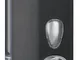 Mar Plast - Dispenser sapone liquido capacitá  0,55 lt. - black soft touch