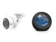 Echo Spot nero + EZVIZ ezTube 1080P Telecamera di Sicurezza con Night Vision, Difesa Attiv...