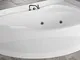 Vasca Bagno Idro Angolare Curva Asimmetrica Novellini Vogue Hydro Plus 150x85 H55 cm 140 L...