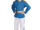Bristol Novelty CC993 - Costume da Principe, bianco, età 6-8 anni