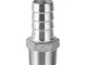 ideekls - Raccordo per tubo in acciaio inox 304 BSP maschio, per riduttore di coda