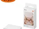 per Xiaomi Pocket Print Paste Paper, 20 fogli 5 x 7,6 cm ZINK Print Paste Paper