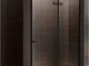 MOG Box doccia porta pieghevole gamma di regolazione 84-88cm altezza: 195 cm di vetro tras...