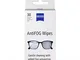 Zeiss Salviettine Antifog anti appannamento per lenti, occhiali da vista, occhiali da sole...