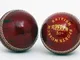 British Sports Museum Incredibile Rosso 5 1/2oz pelle Palla da Cricket