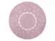 lottas Lable 63002 – 21 Tappeto di Matte Softie Mandala Rose 130 x 130 cm