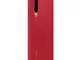 Huawei P30 Custodia Silicon Case, Accessorio Originale, Rosso