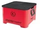 Barbeque Happy portatile a pellet Linea VZ L.35xP.35xH23 cm Rosso