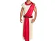 Boland-Imperatore Romano Deluxe Costume Adulto, Rosso/Bianco, L (54/56), 87760