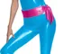 Rubies Costume di Barbie sportiva, da donna, tuta, scaldamuscoli, cintura e fascia Prodott...