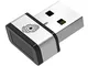 Piccola USB Lettore di Impronte Digitali per Windows 7, 8 & 10 Hello, PQI My Lockey 360° C...