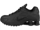 Nike Shox R4 (GS), Scarpe da Atletica Leggera Uomo, Nero (Black/Black/Black/White 000), 39...