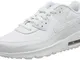 Nike Air Max 90 LTR Big Kids' Shoe, Scarpe da Corsa Bambina, White/White-Metallic Silver-W...