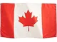 Runesol Bandiera Canada, 3x5, 91x152cm, Striscione A Forma Di Foglia D'acero, Occhiello D'...