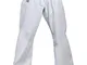 Itaki Pantalone Karate Competition - 65% Poliestere 35% Cotone - Gr. 230 mq. - Colore Bian...