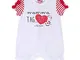 Chicco Pagliaccetto m/c Jersey (9 Mesi IT Bimba)