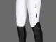 Equiline FG Angy - Pantaloni da equitazione da donna, bianco, 36