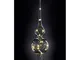 KRINNER Lumix LED decorazione per albero di Natale senza fili in vetro bianco caldo, decor...