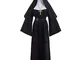 GRACEART The Nun Costume da Suora Vestito da Suora (M)