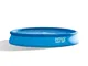 Intex 28158 Easy Set Piscina Tonda Fuoriterra Gonfiabile con Pompa Filtro, Blu, 457 cm