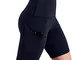 Kword Pantaloni di Yoga da Donne con Tasca Pantaloncini Estivi da Donna A Vita Alta Leggin...