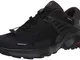 SALOMON Shoes X Raise GTX, Scarpe da Trekking Uomo, Nero (Nero/Nero/Phantom), 43 1/3 EU