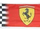 Cyn Flags Ferrari CHECKEROSSO Amazing Bandiera 2.5x5 ft 150 x 75 cm